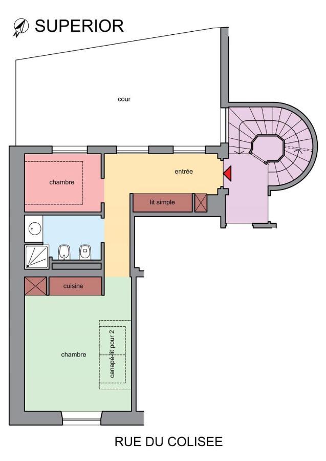 Multiresidence L'Elysee Paris Luaran gambar