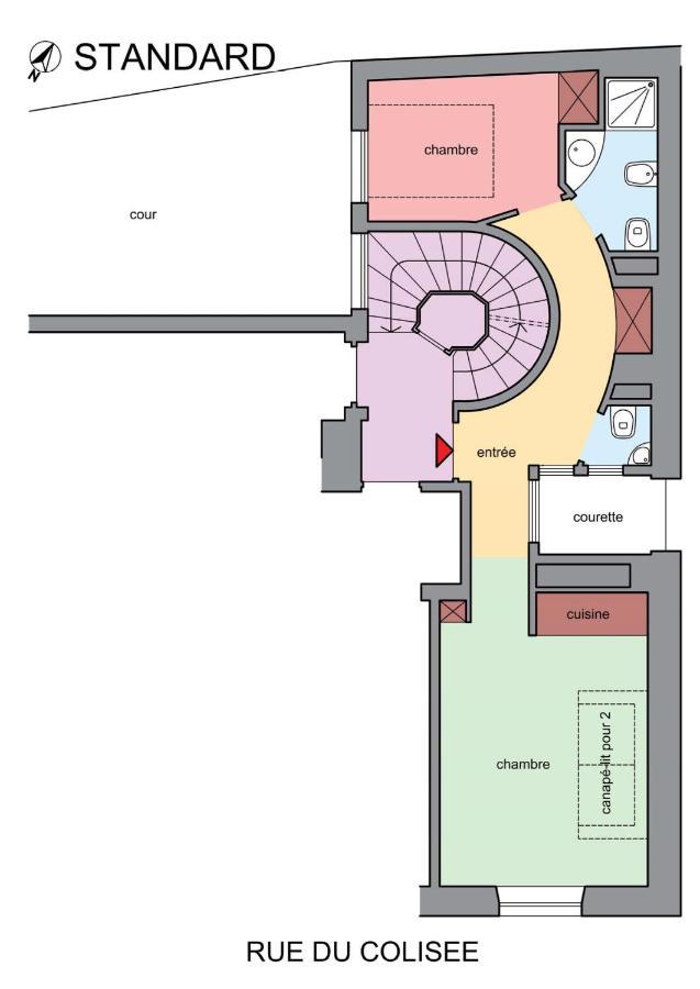 Multiresidence L'Elysee Paris Luaran gambar
